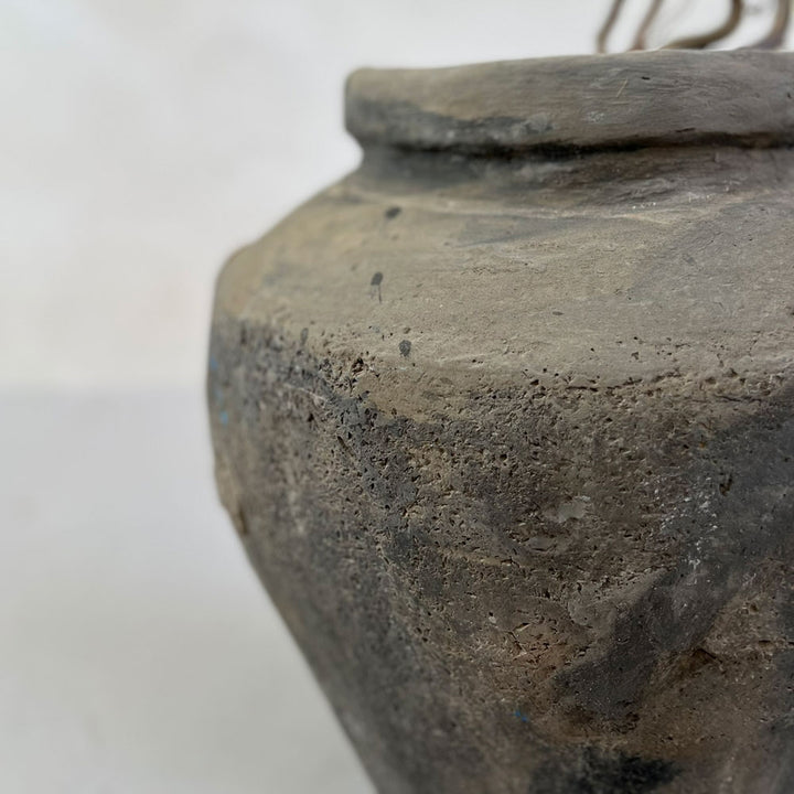 Antique Nepalese Clay Pot E