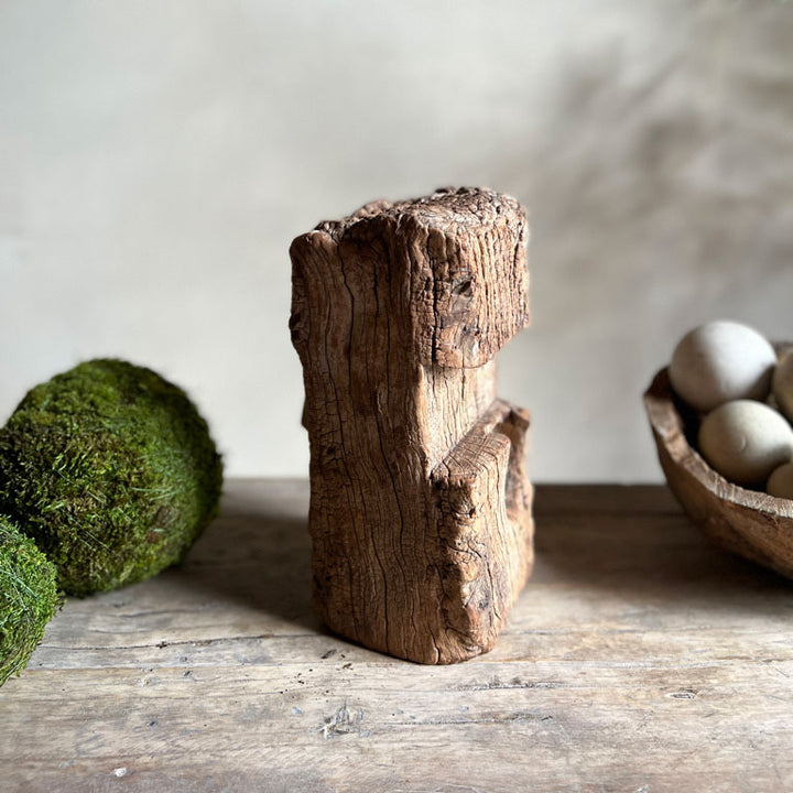 Rustic Antique Beam Door Stop C