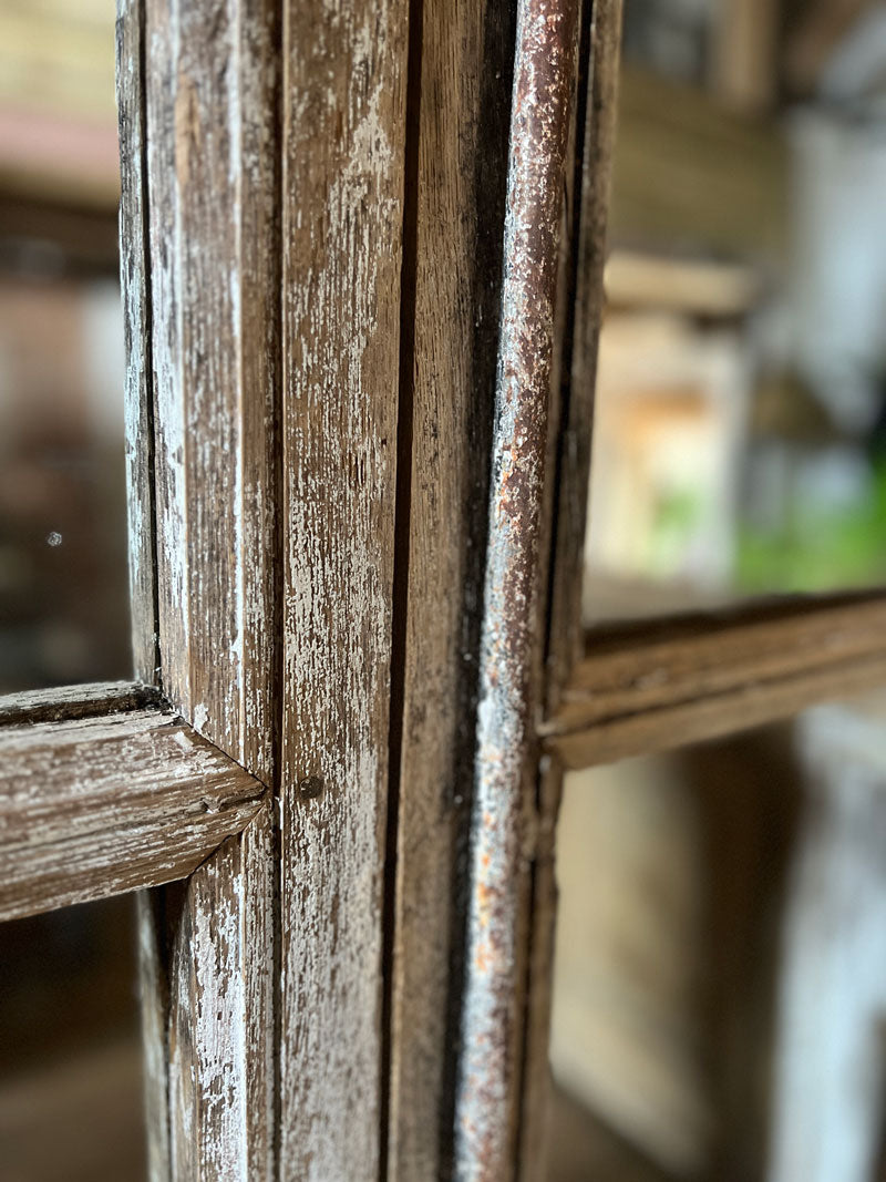 Antique tall oak mirrors | Zellie