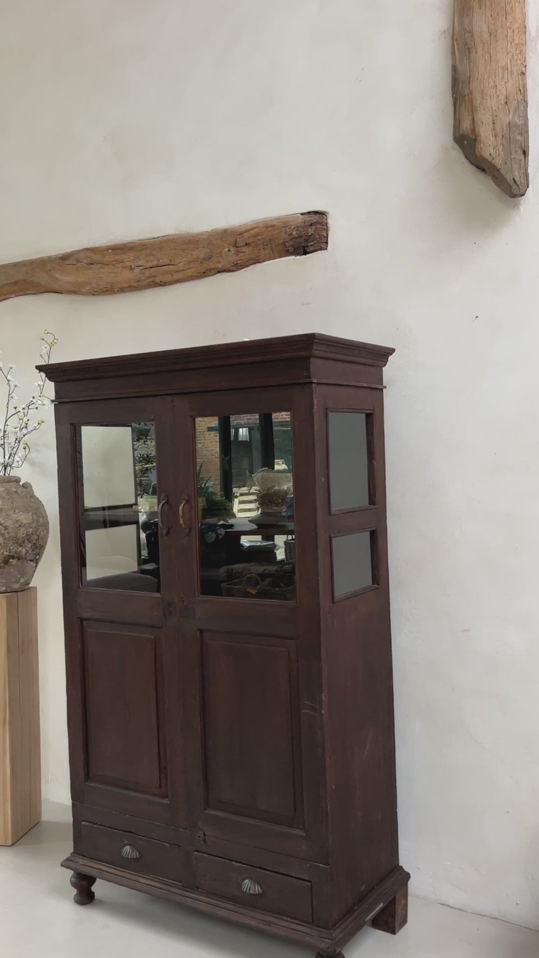 Vintage Glazed Cabinet | Middleham