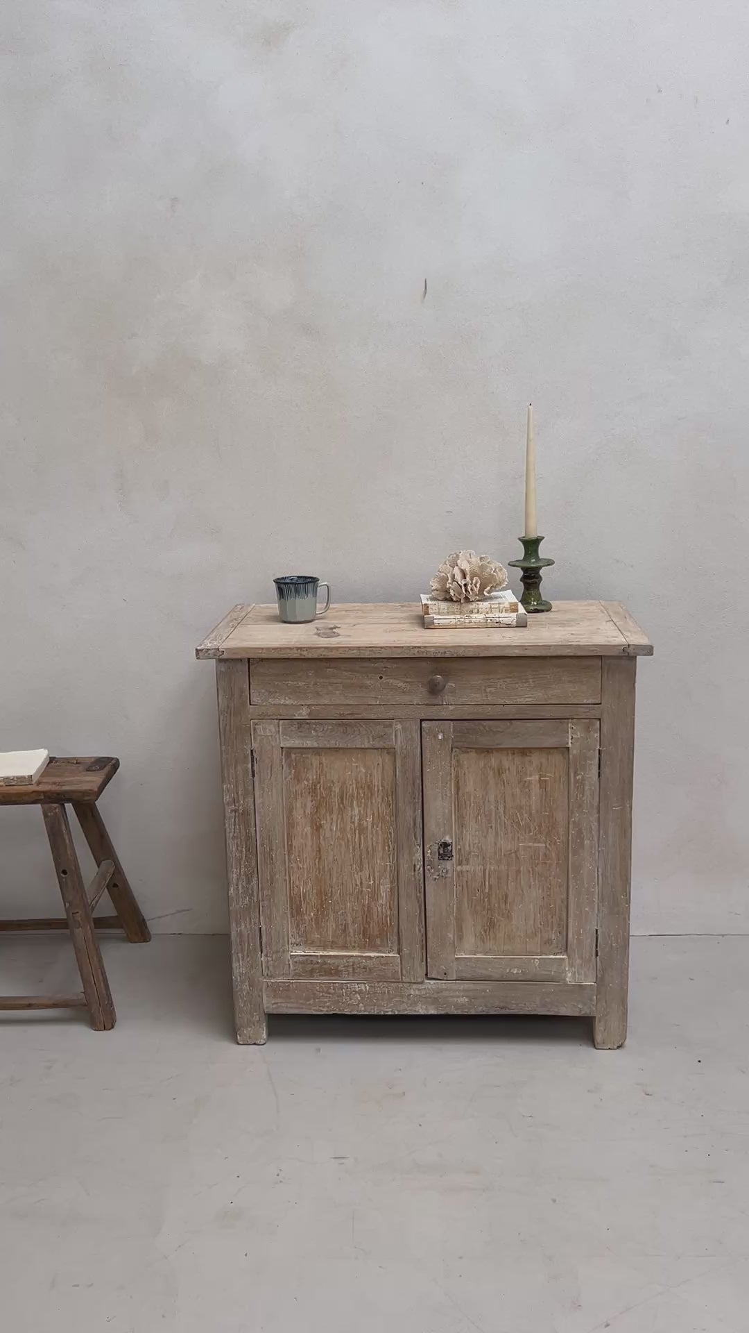 Small Antique French Cupboard Raphael