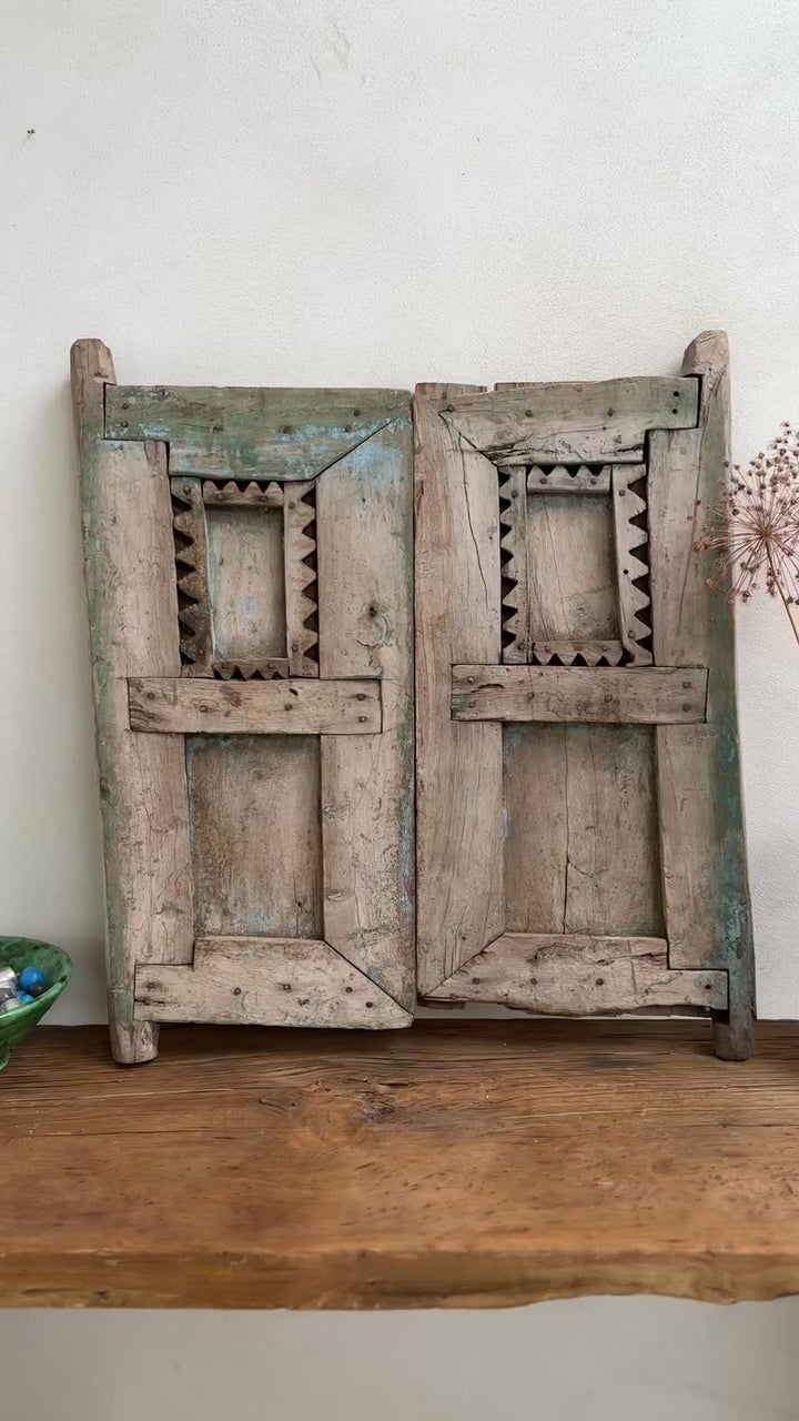Antique Moroccan Window No:6