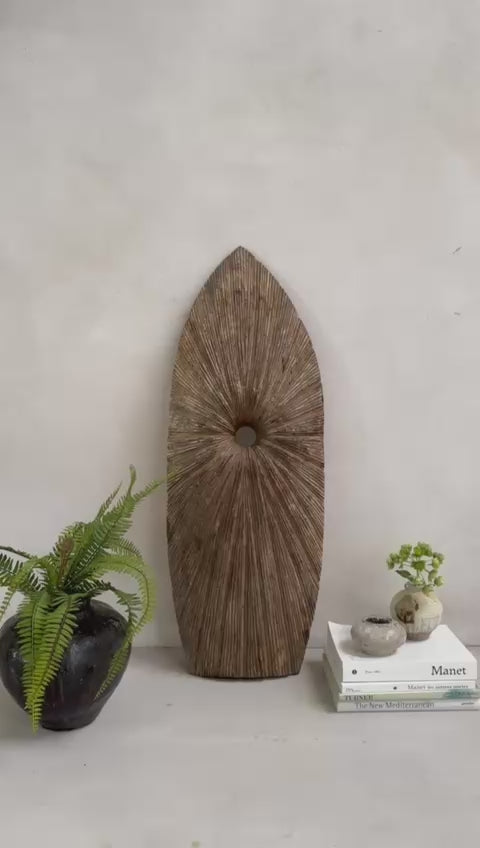 Antique Hand-carved Wooden Panel