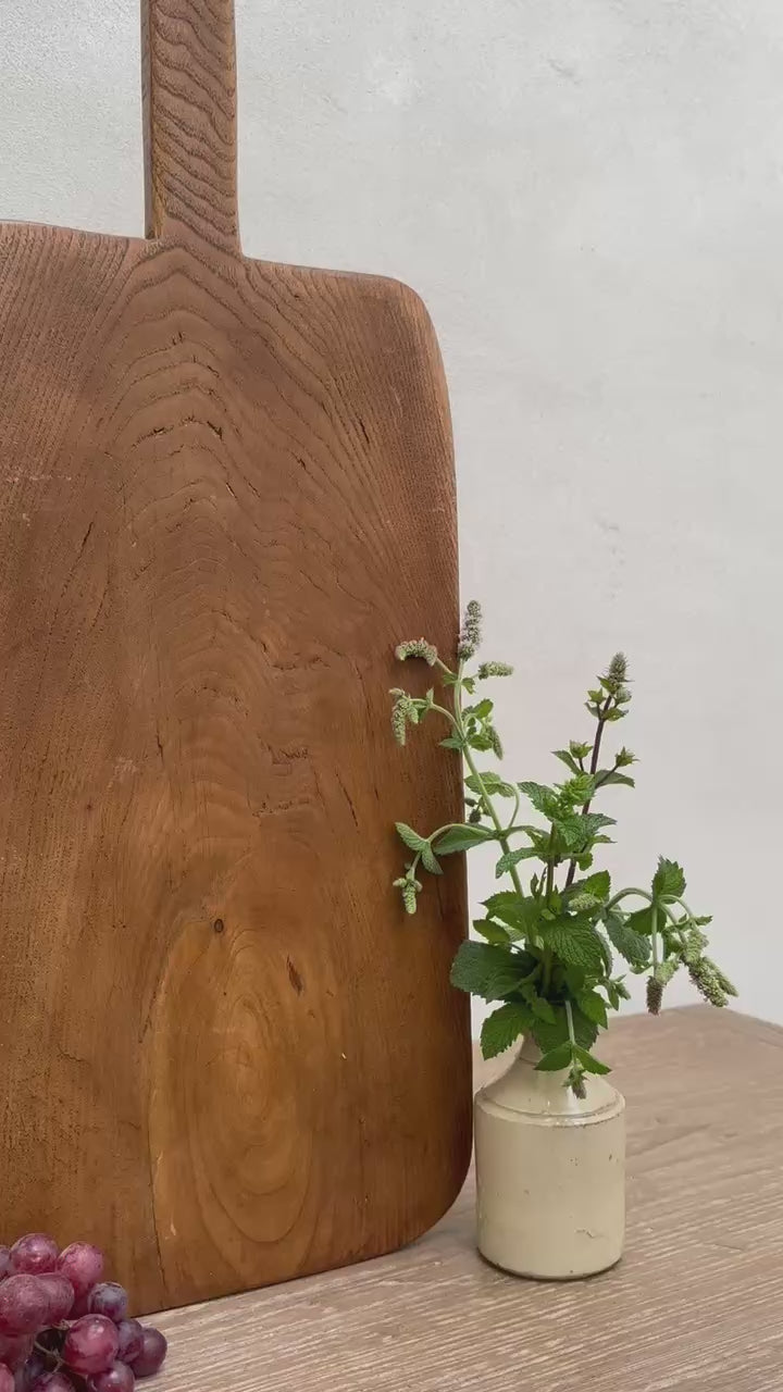 Large Antique Rustic Breadboard (Select from photo)