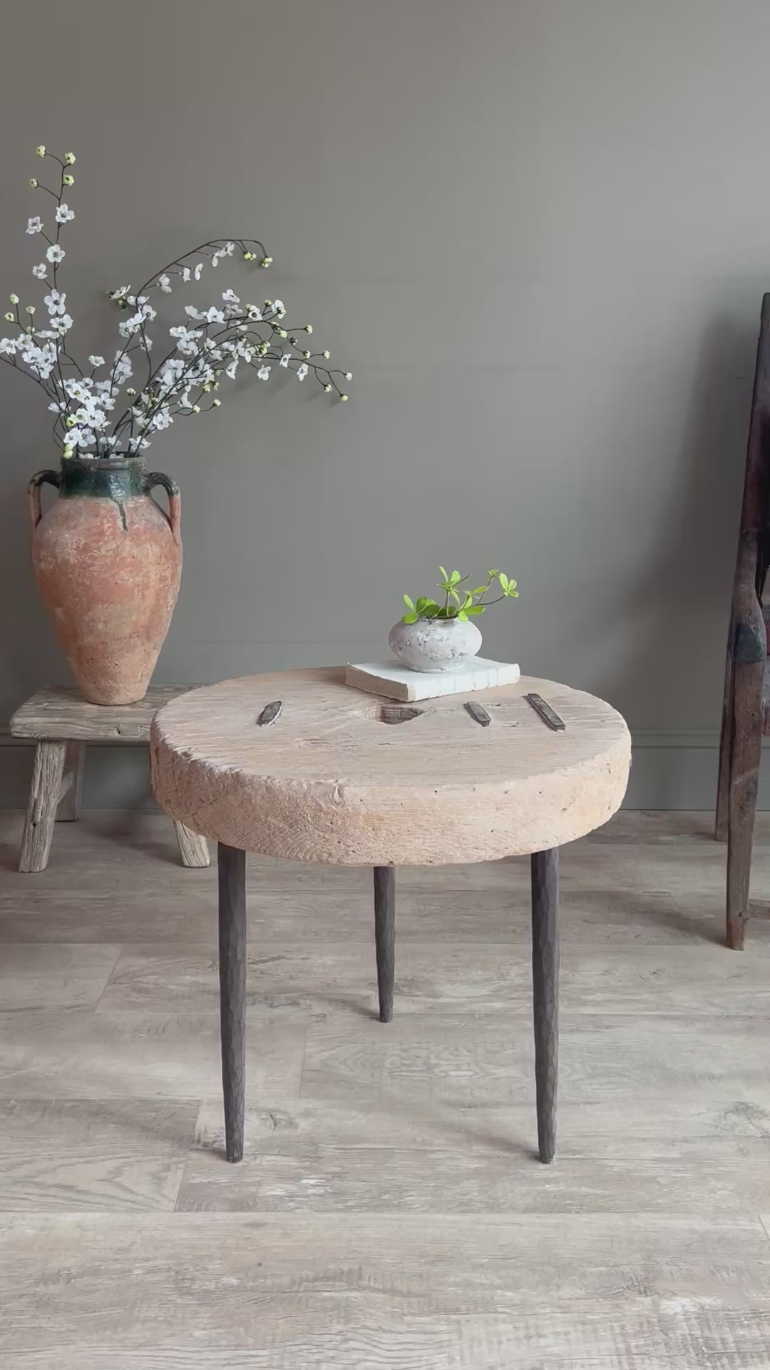 Rustic Wood Side Table | Humphrey