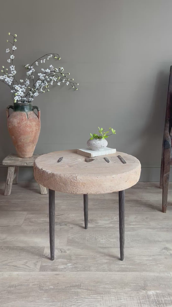 Rustic Wood Side Table | Humphrey