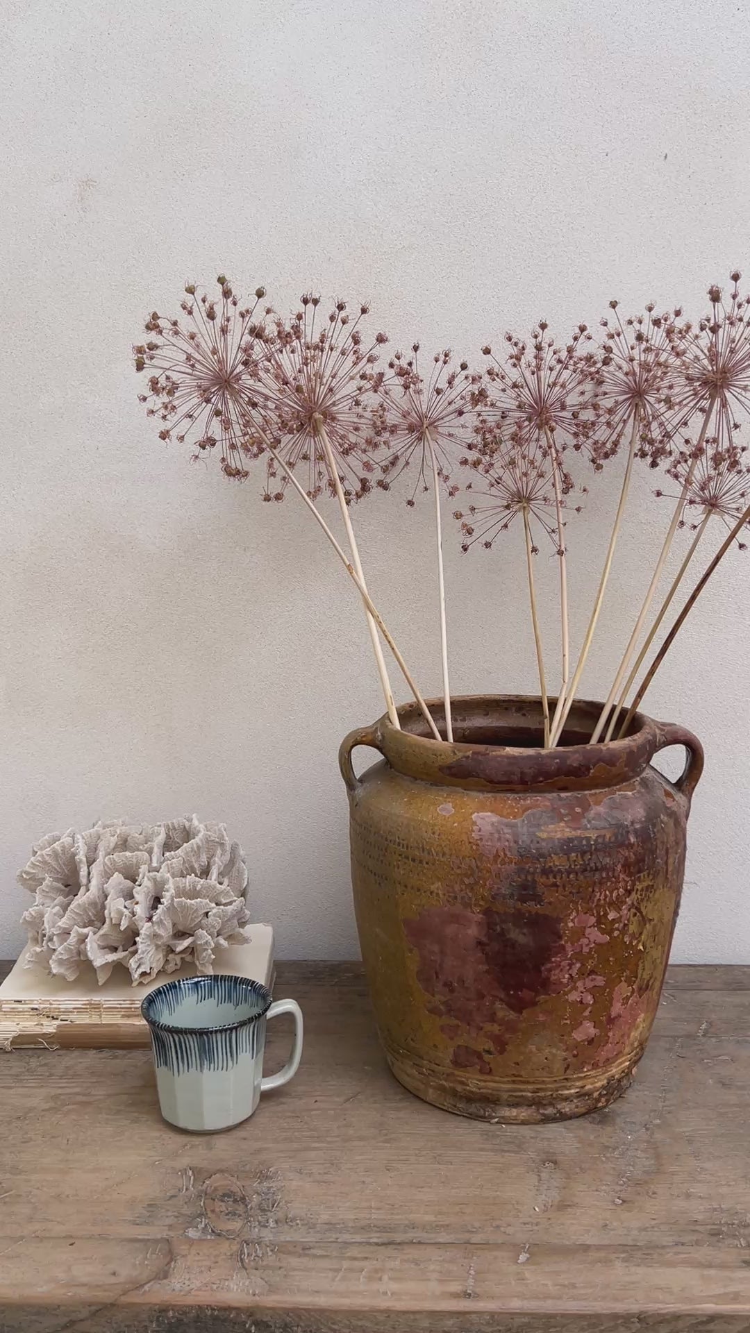 Antique Mediterranean Urn Venice