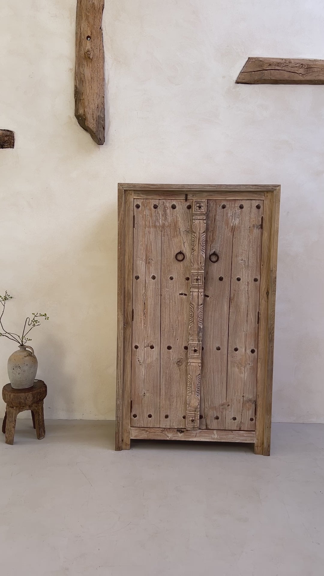 Antique Carved Cupboard Mina