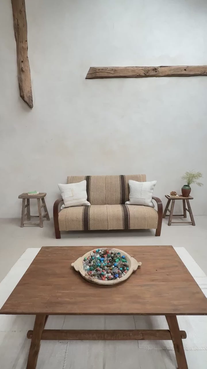 Antique Handwoven Haik Sofa