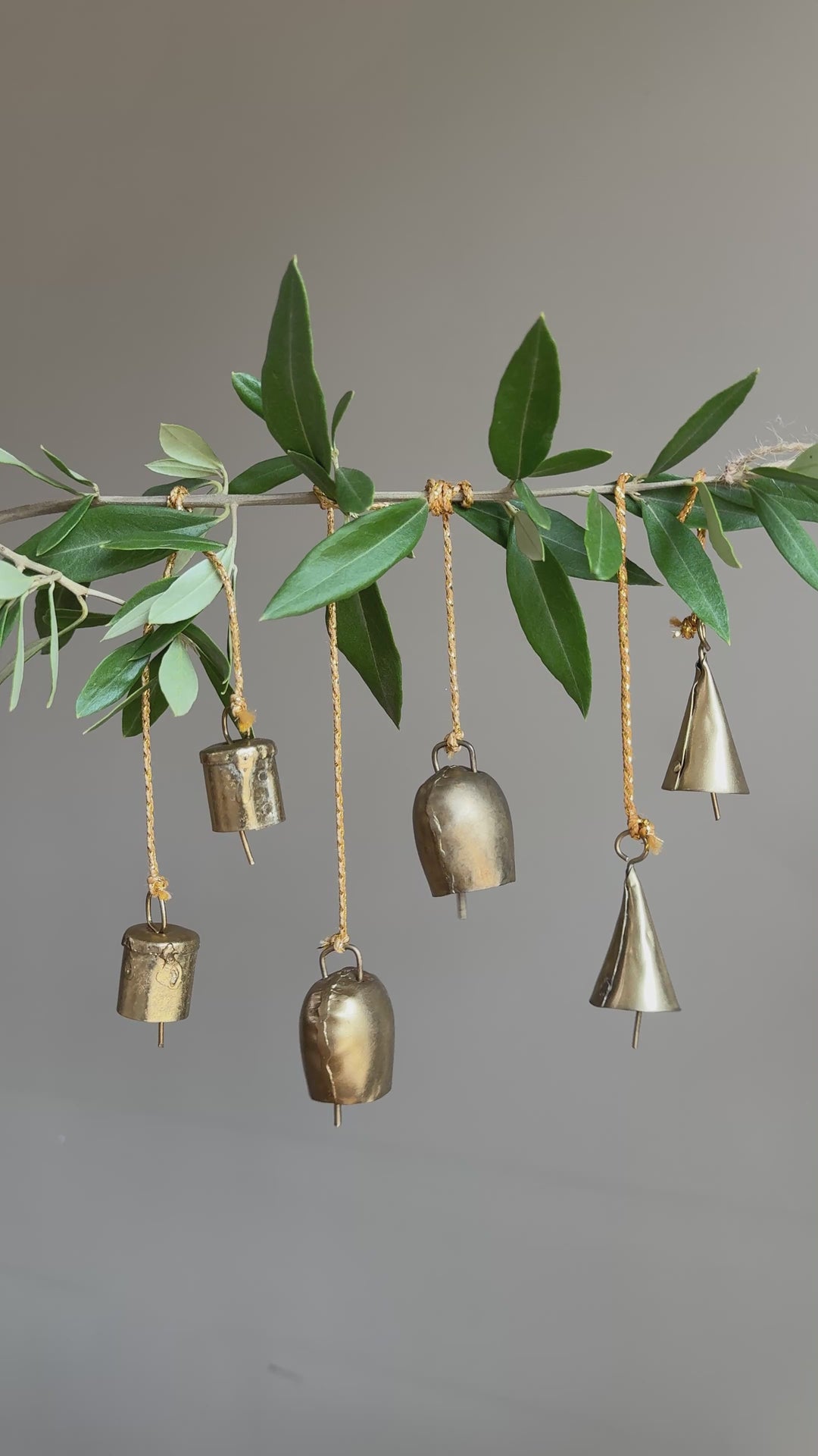 Brass Bell Christmas Decoration