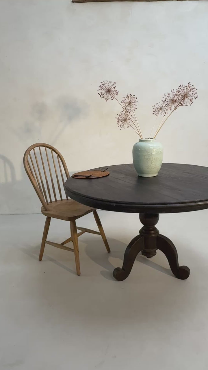 Antique Round Entrance Hall Table Cecily