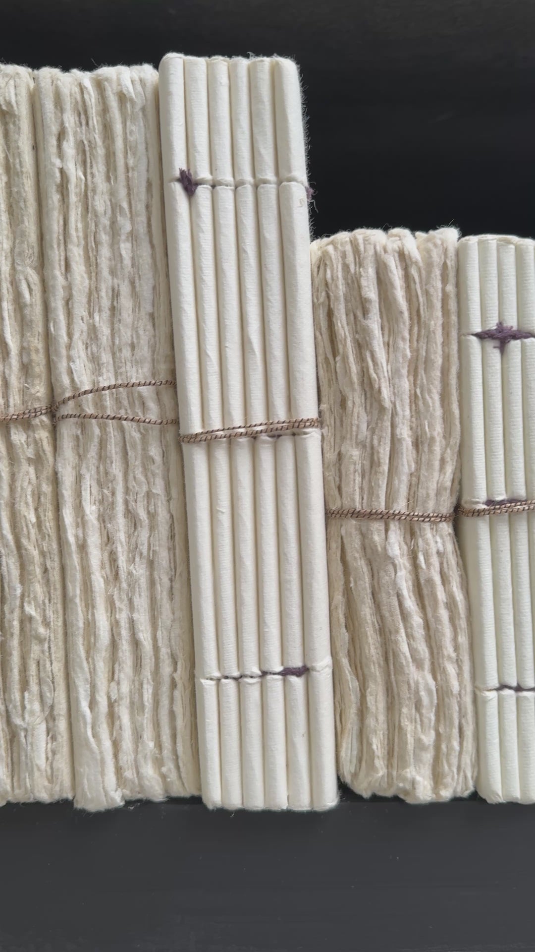 Parchement paper | Group of five decorative books