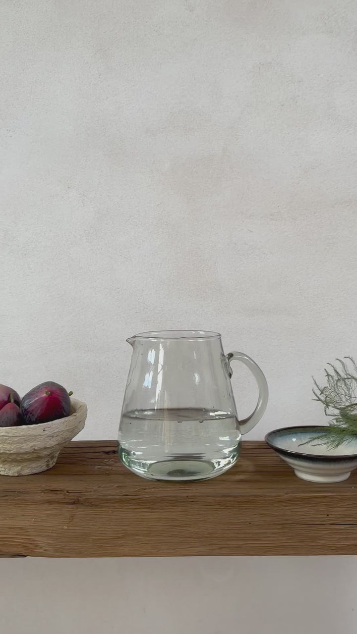 Clear Glass Jug