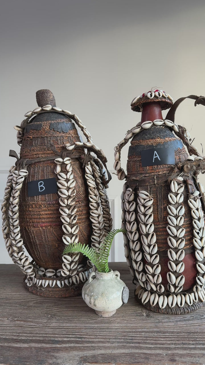 Antique African Storage Baskets | Borana