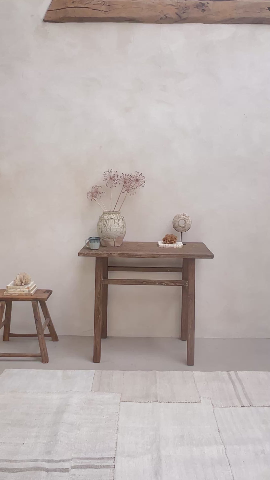 Small Reclaimed Console table Etta