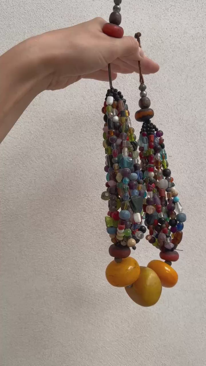 Antique Moroccan Beaded Necklace | No3