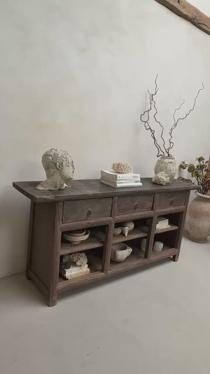 Antique Open Shelf Sideboard | Albert