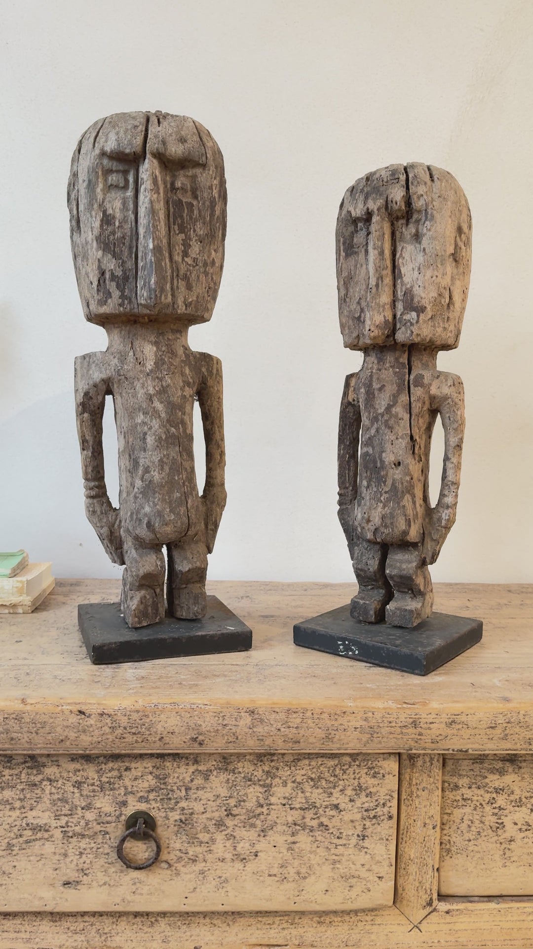 Antique Wooden Sumba Statues | Halim