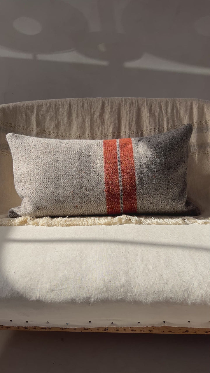 Woven striped Bolster cushion Montana