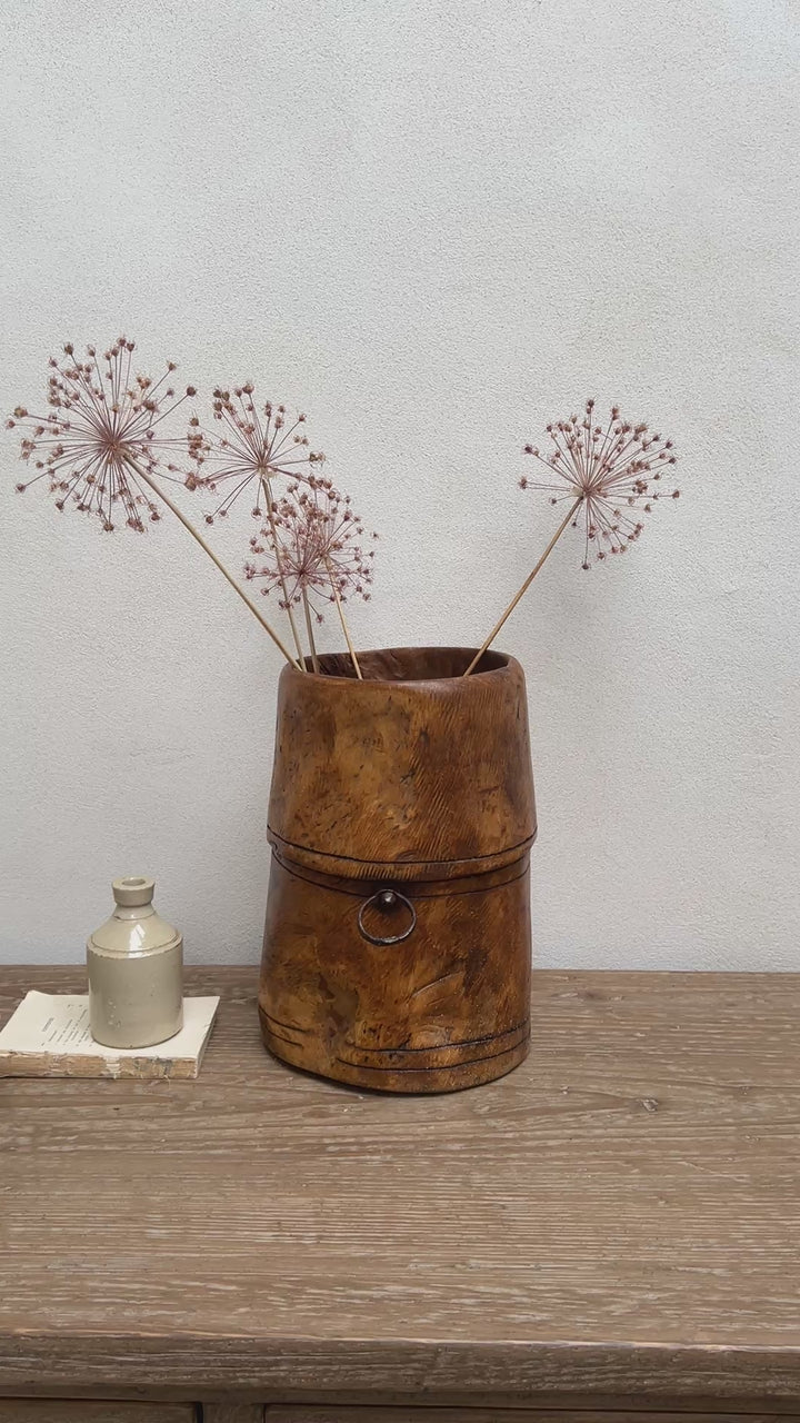 Vintage wooden Grain measure No:2