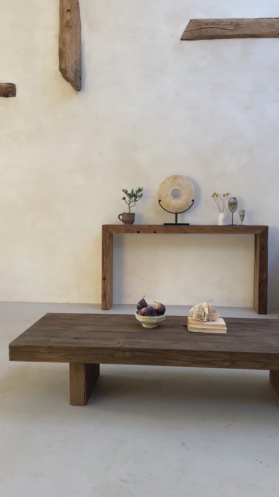 Rustic Barn Oak Coffee Table