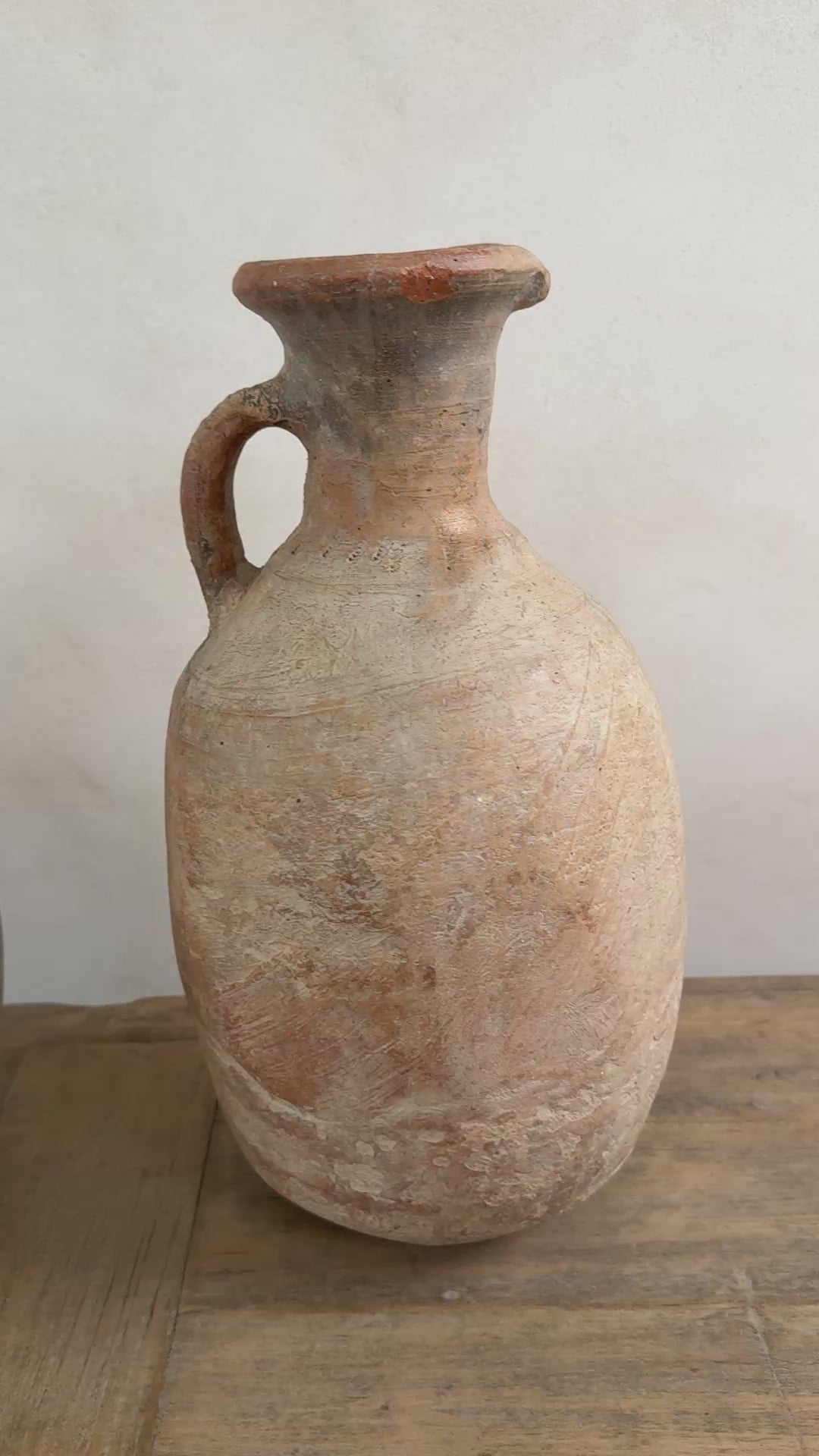 Rustic Antique Terracotta Vessel