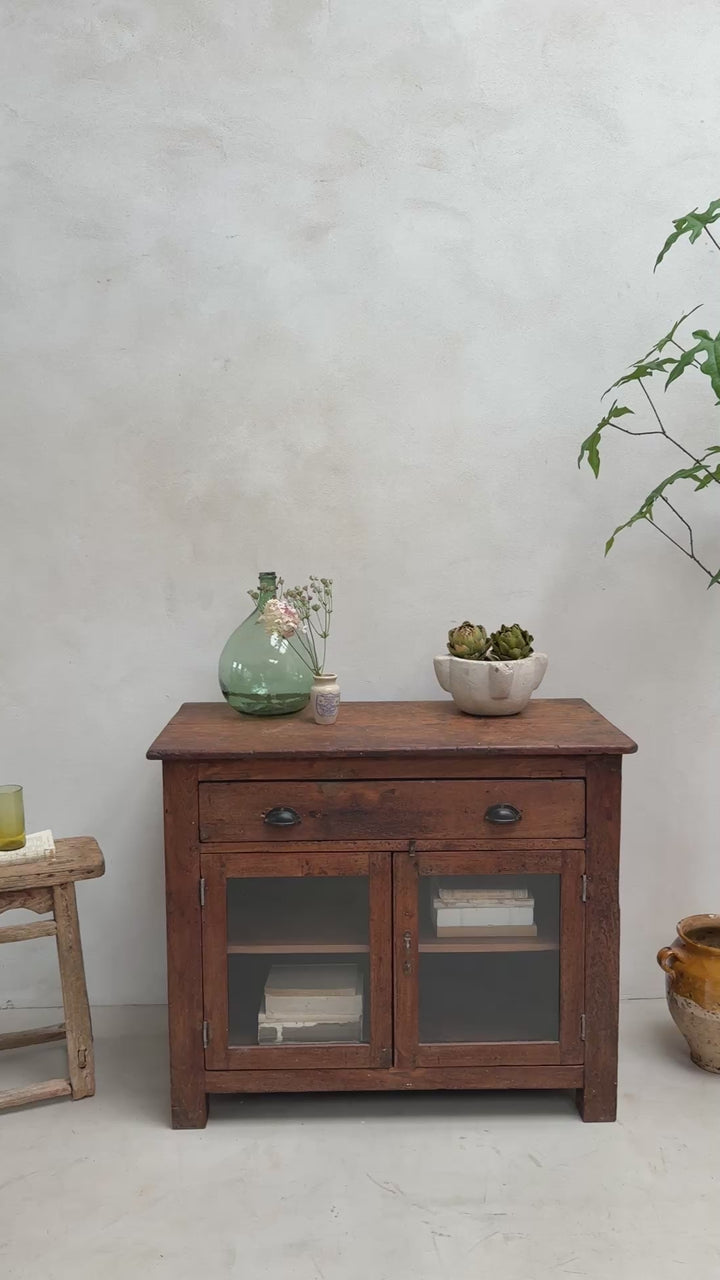 Antique glazed shop counter | Lavenham