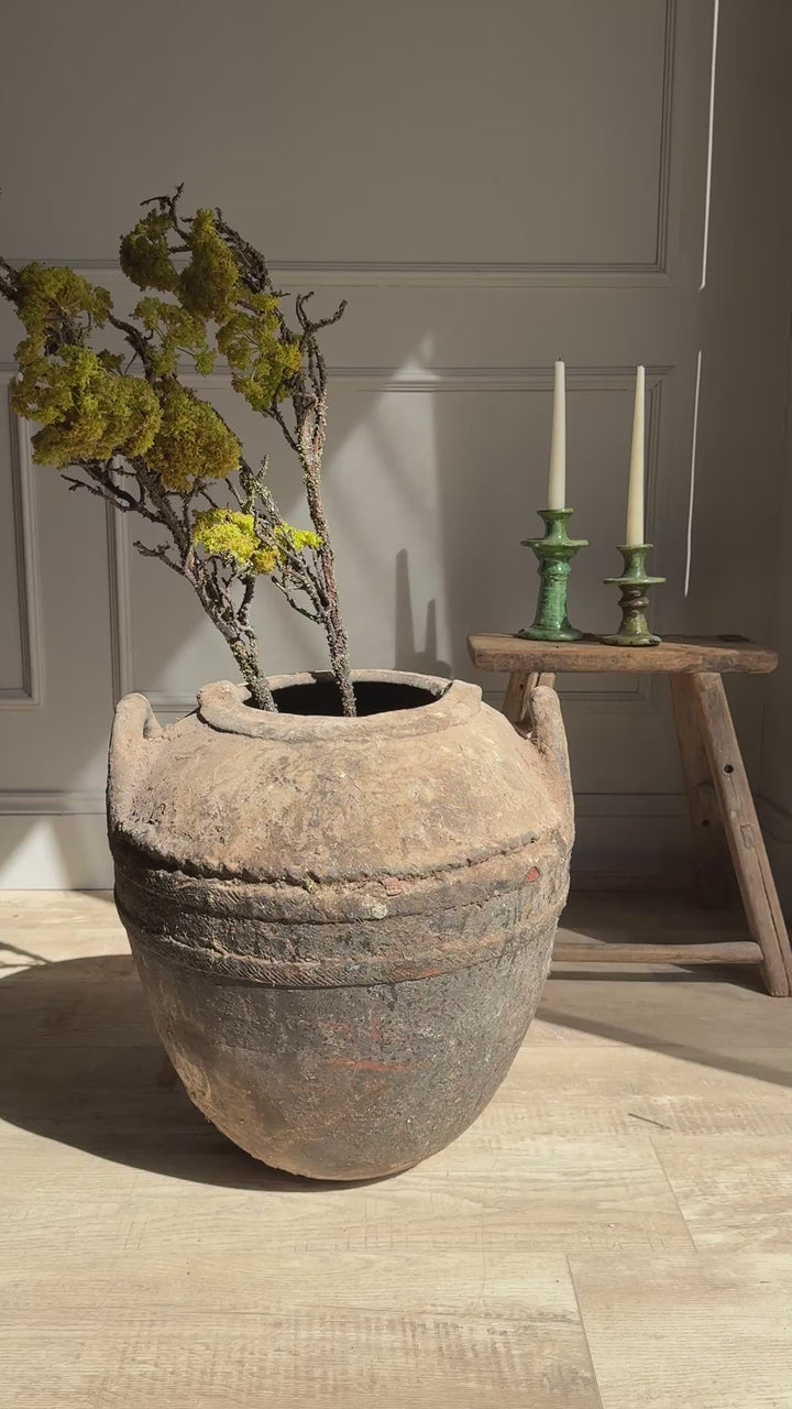 Large Antique Moroccan Water pot| Kenitra