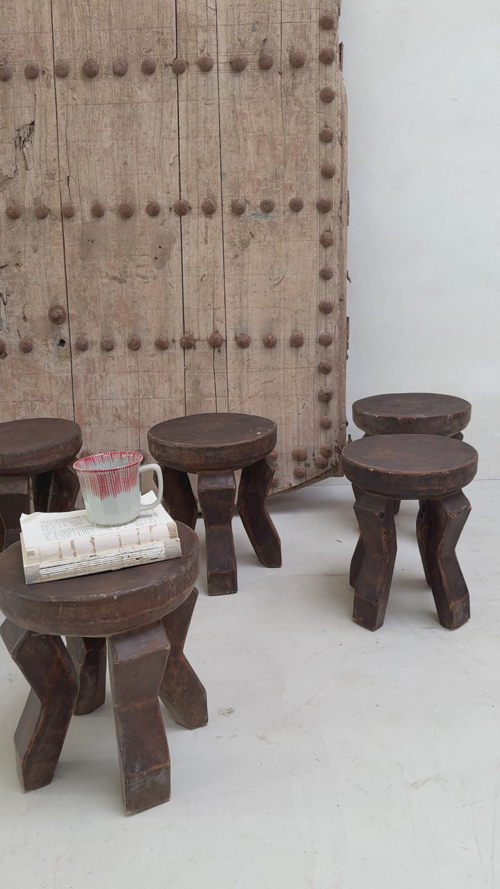 Vintage Tribal Senufo stool