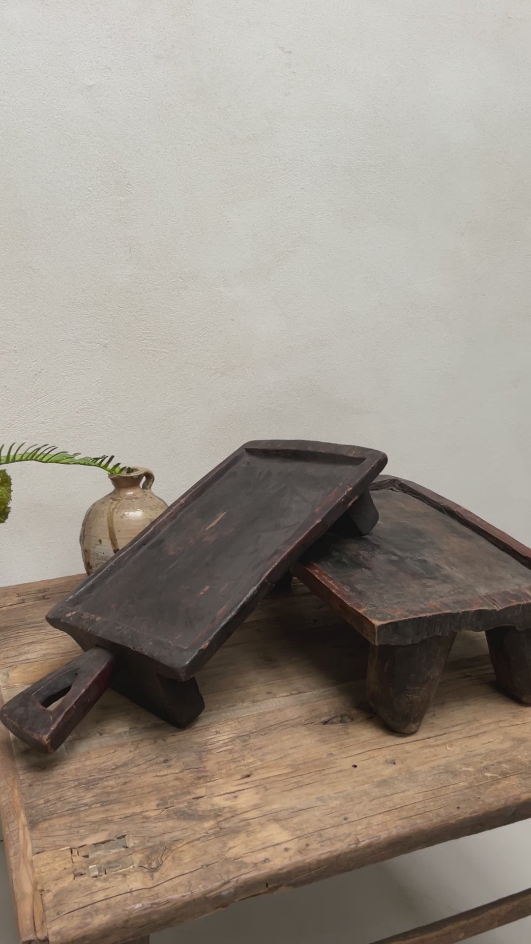 Antique Sumba Wood serving riser | Priscilla