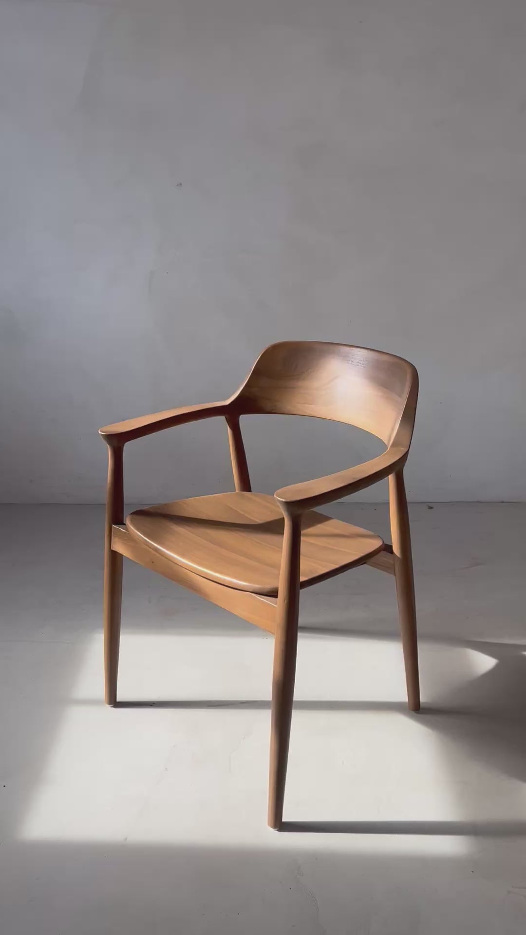 Dark wood Dining Chair | Hoxton