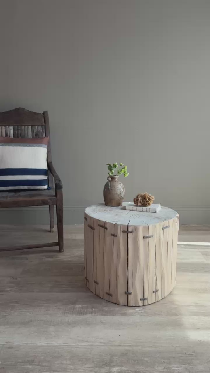 Tree Stump Side Table | Brentwood