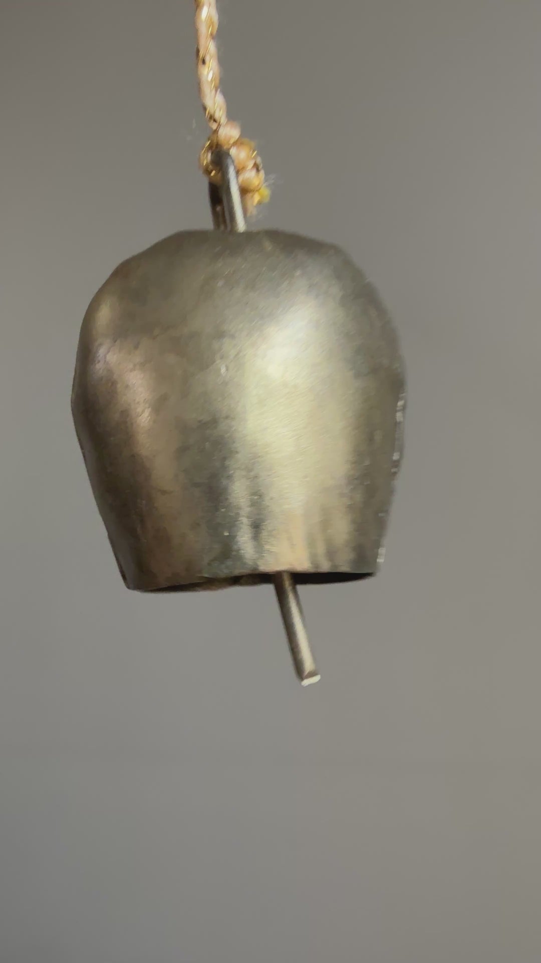 Brass Bell Christmas Decoration