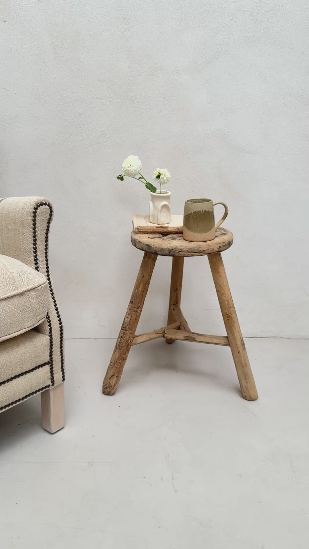 Brown Stoneware Mug | Soleia