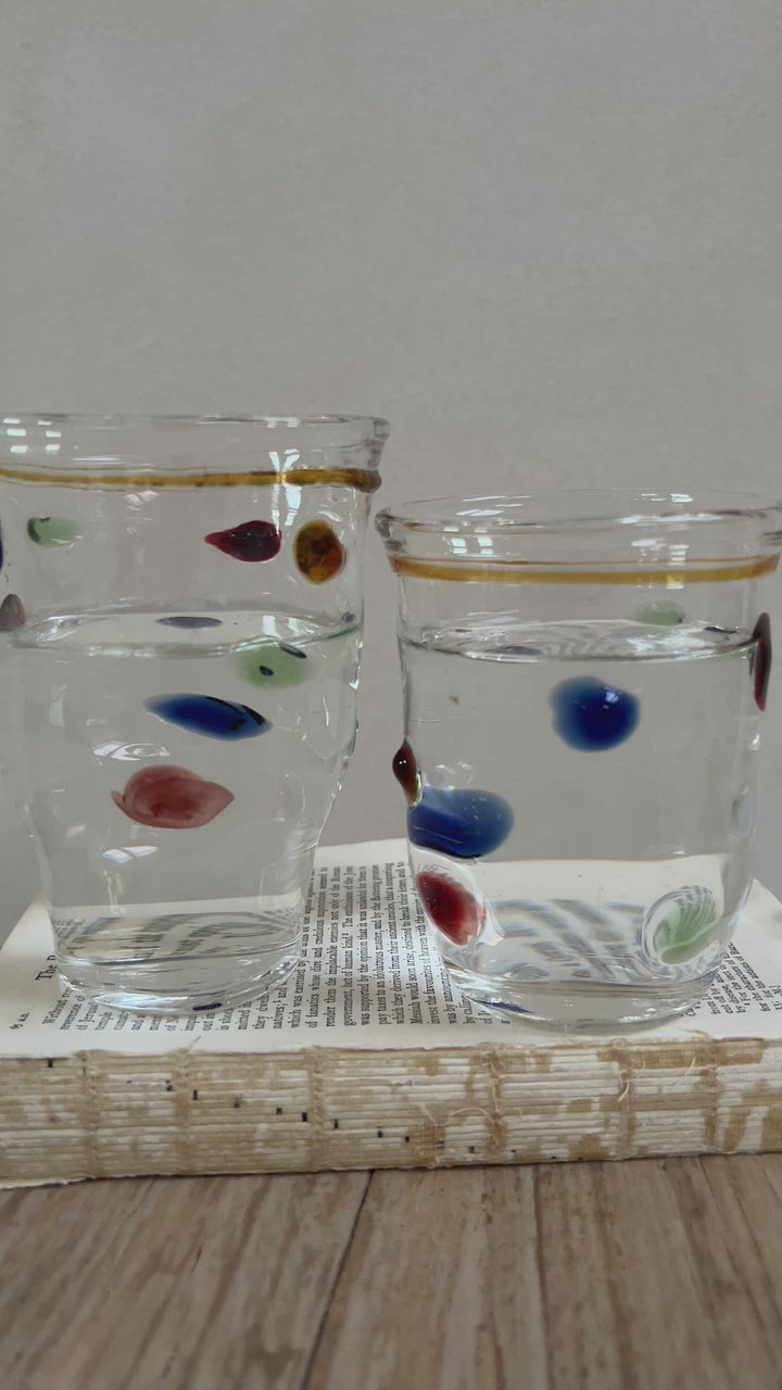 Hand Blown Glass | Dots Small