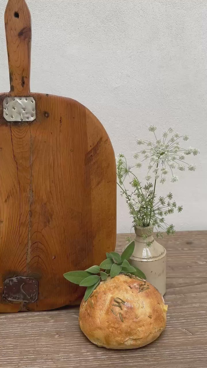 Small Antique Rustic Breadboard (Select from photo)