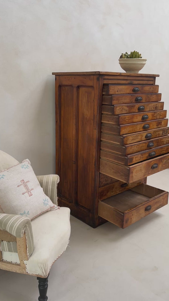 Antique Plan Chest | Arthur