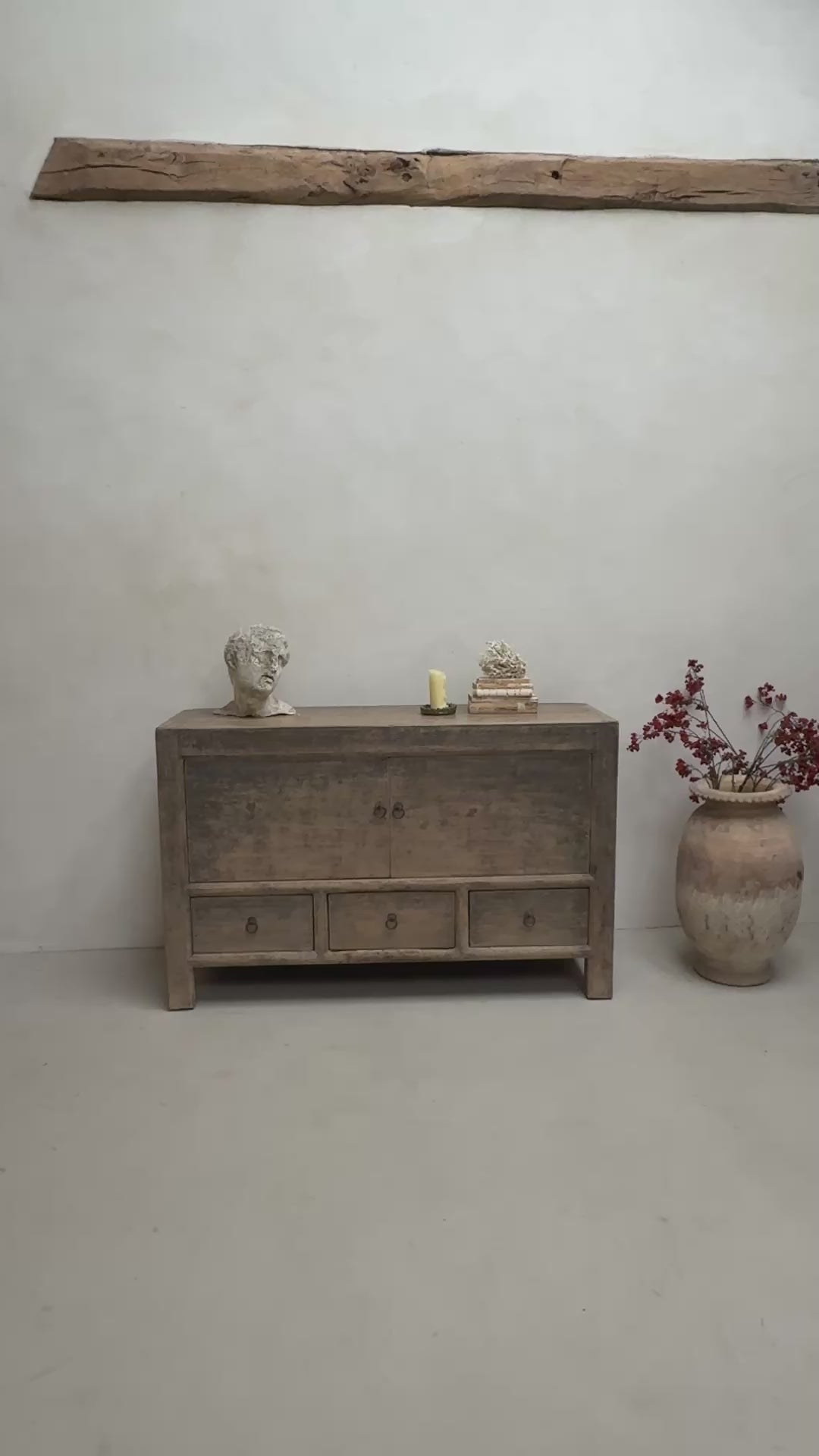 Antique Elm Cupboard Carmel