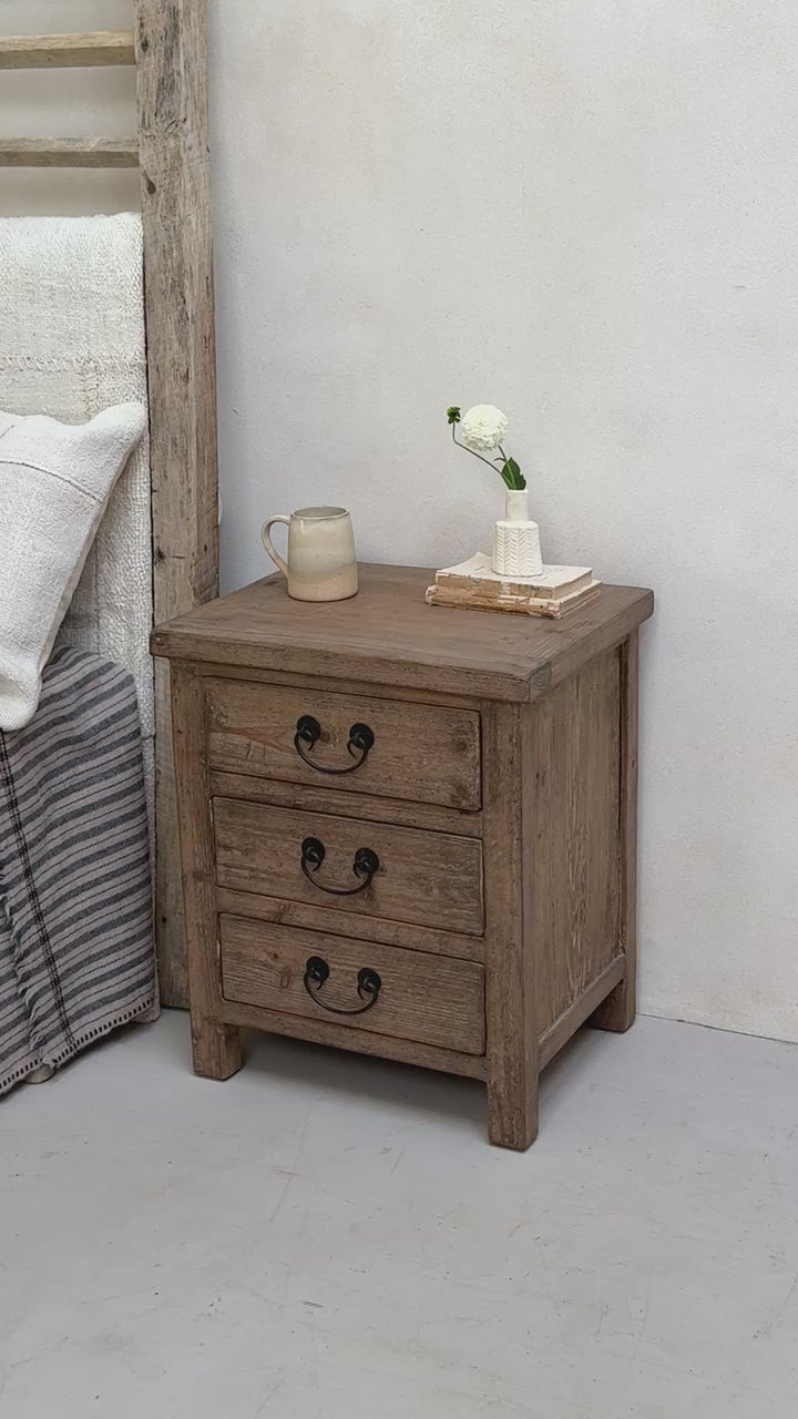Reclaimed bedside Drawers | Benedict