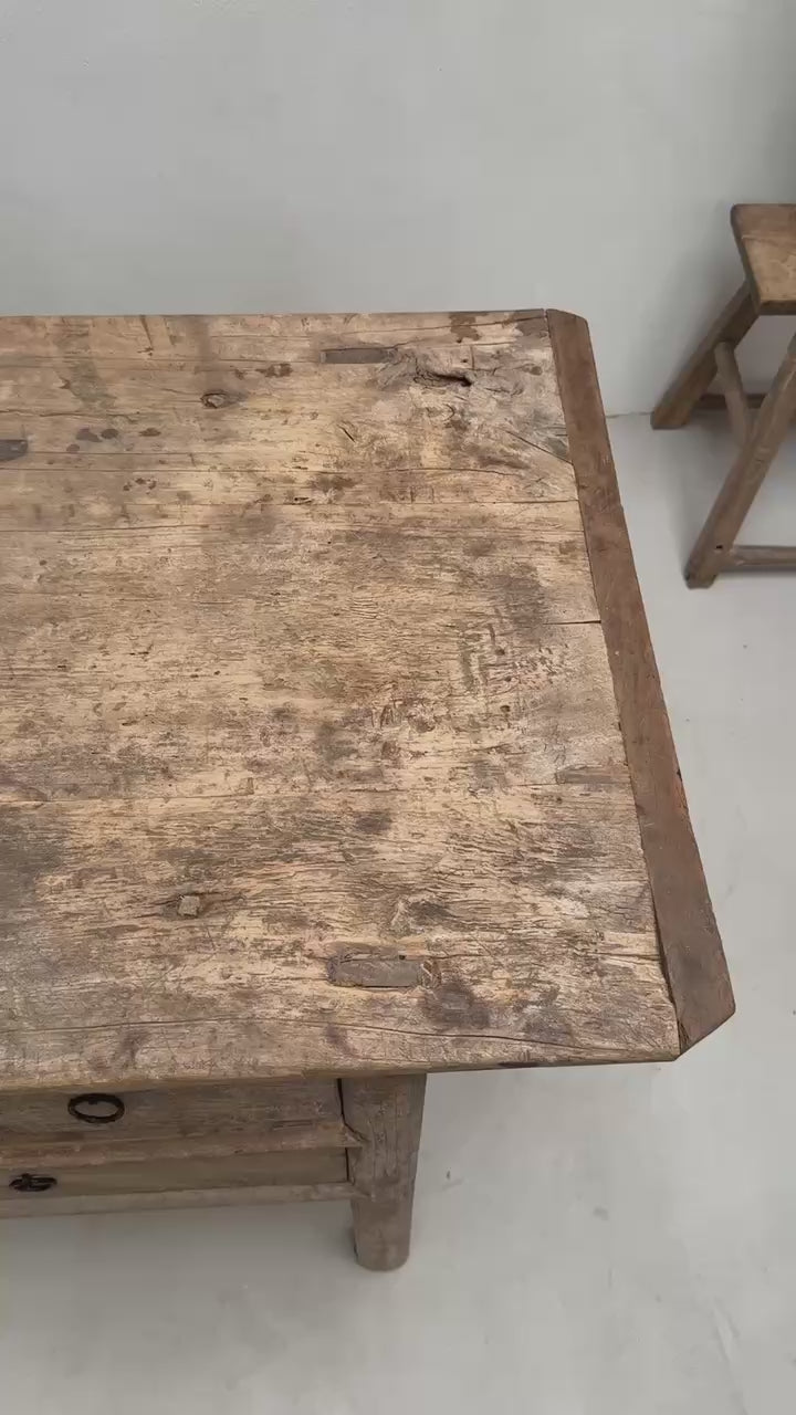 Antique Rustic Kitchen Island | Alistair