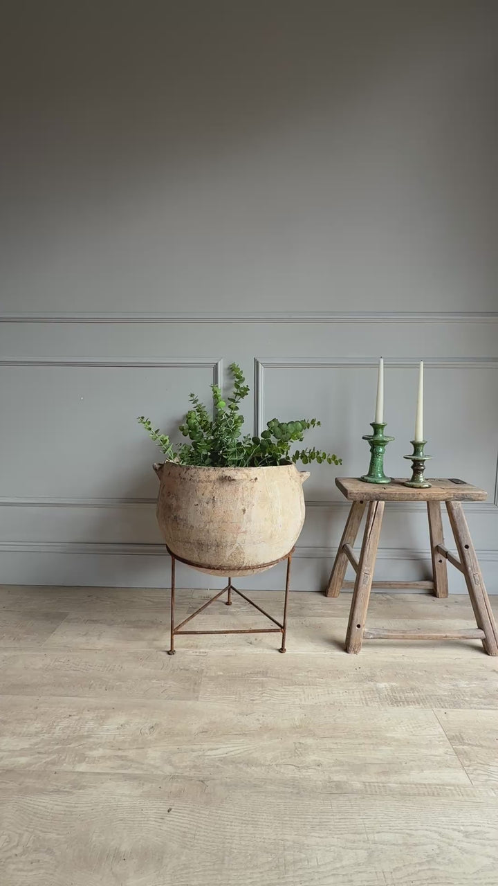 Antique Rustic Clay Pot | Tangier