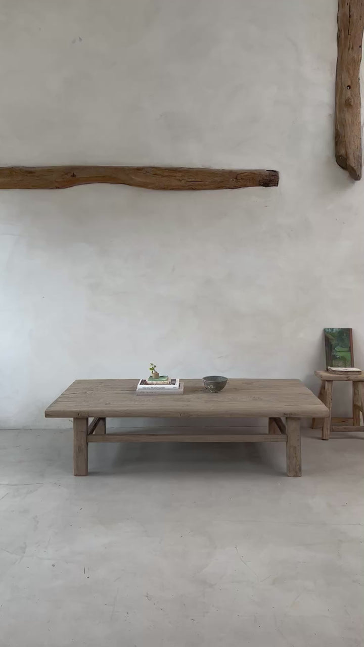 Reclaimed Elm Coffee Table | Klein
