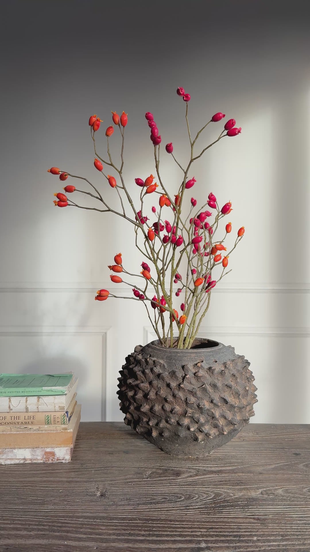 Vintage Spikes African Pottery