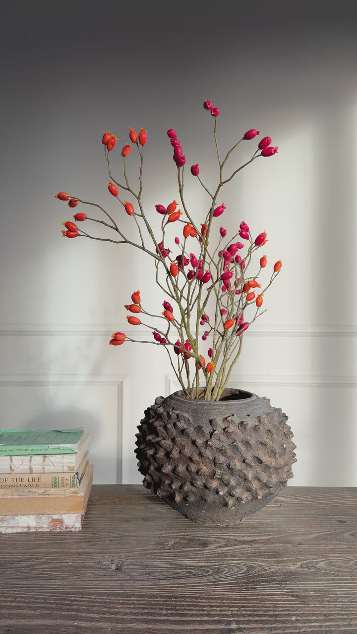 Vintage Spikes African Pottery