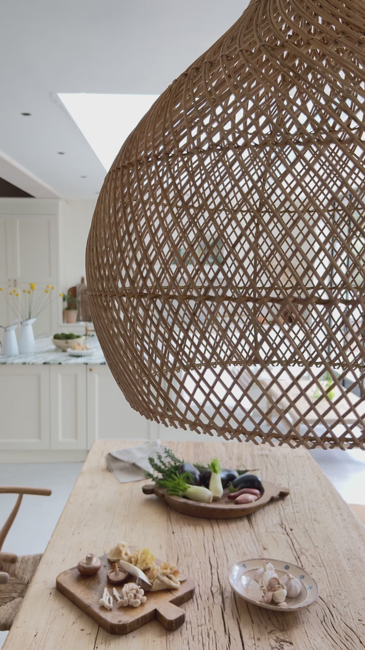 Rattan Pendant Shade Small