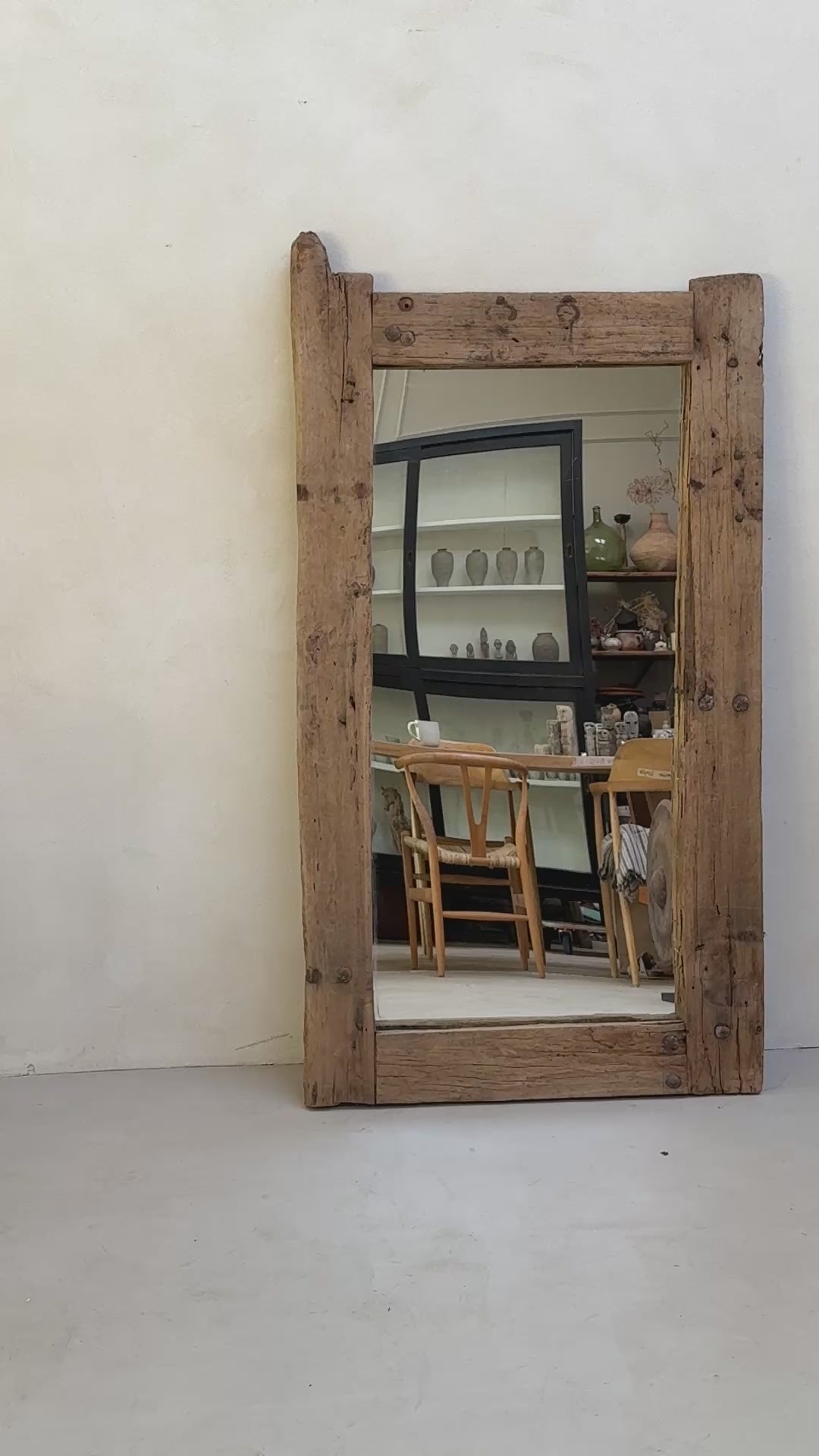 Reclaimed timber mirror | Willow