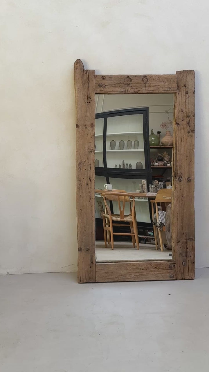 Reclaimed timber mirror | Willow