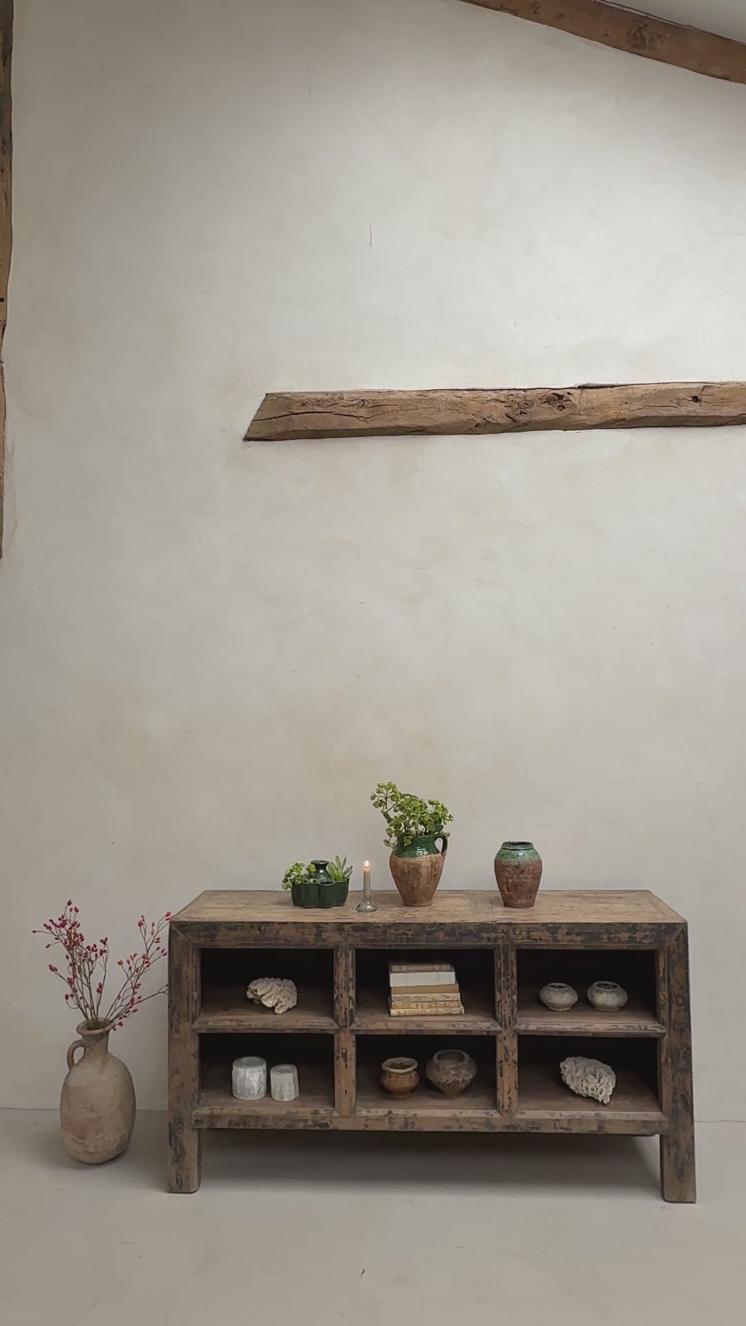 Antique Elm Sideboard Barlborough