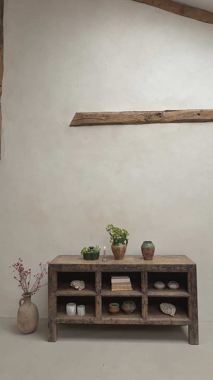 Antique Elm Sideboard Barlborough