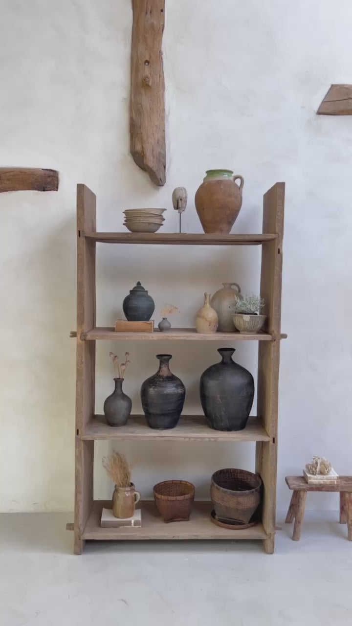 Antique Rustic Wooden Shelving | Beatrice